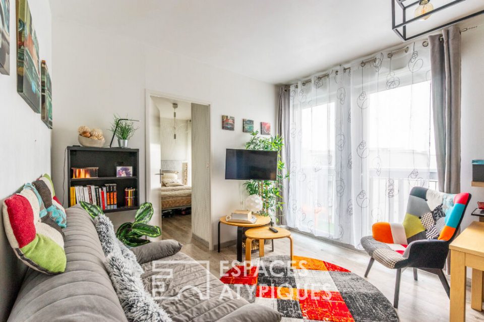44200 NANTES - L'Essentiel: deux pièces avec balcon proche du centre-ville - Réf. 1076