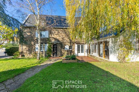 Maison en pierre 19 ème siècle (Patrimoine Lucéen) rénovée 207m²