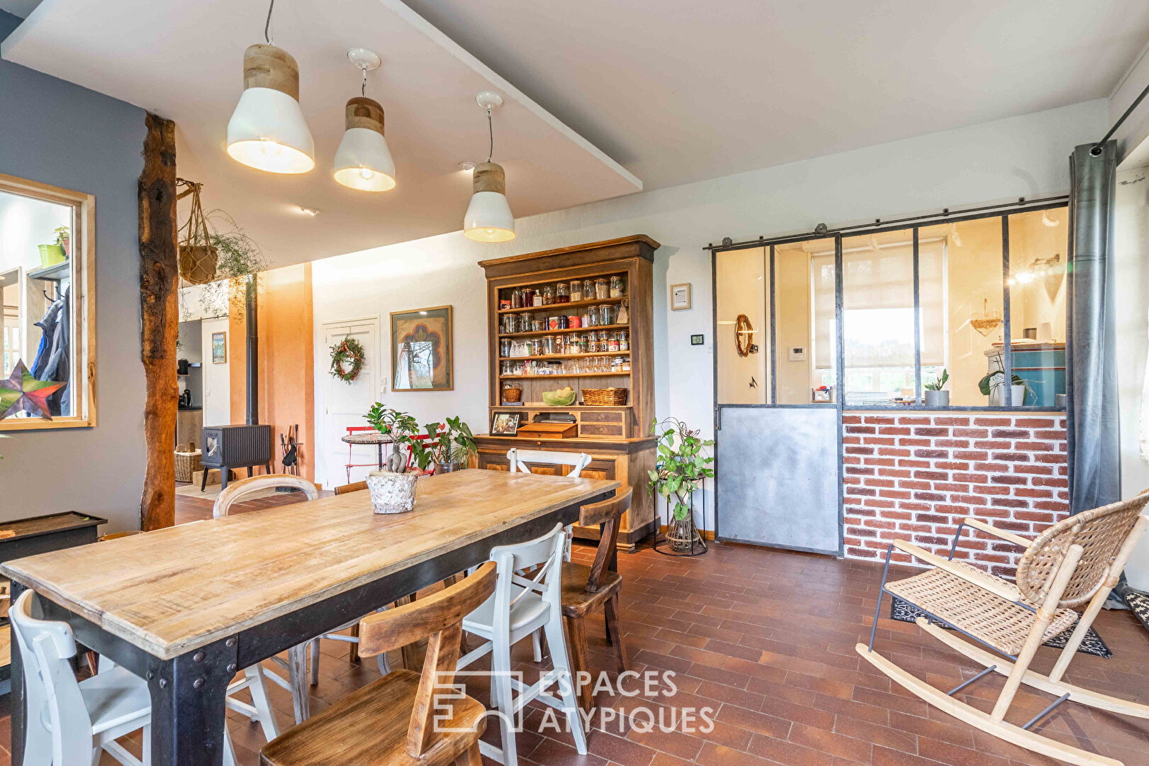 Charmante Maison en bois surplombant la Sèvre