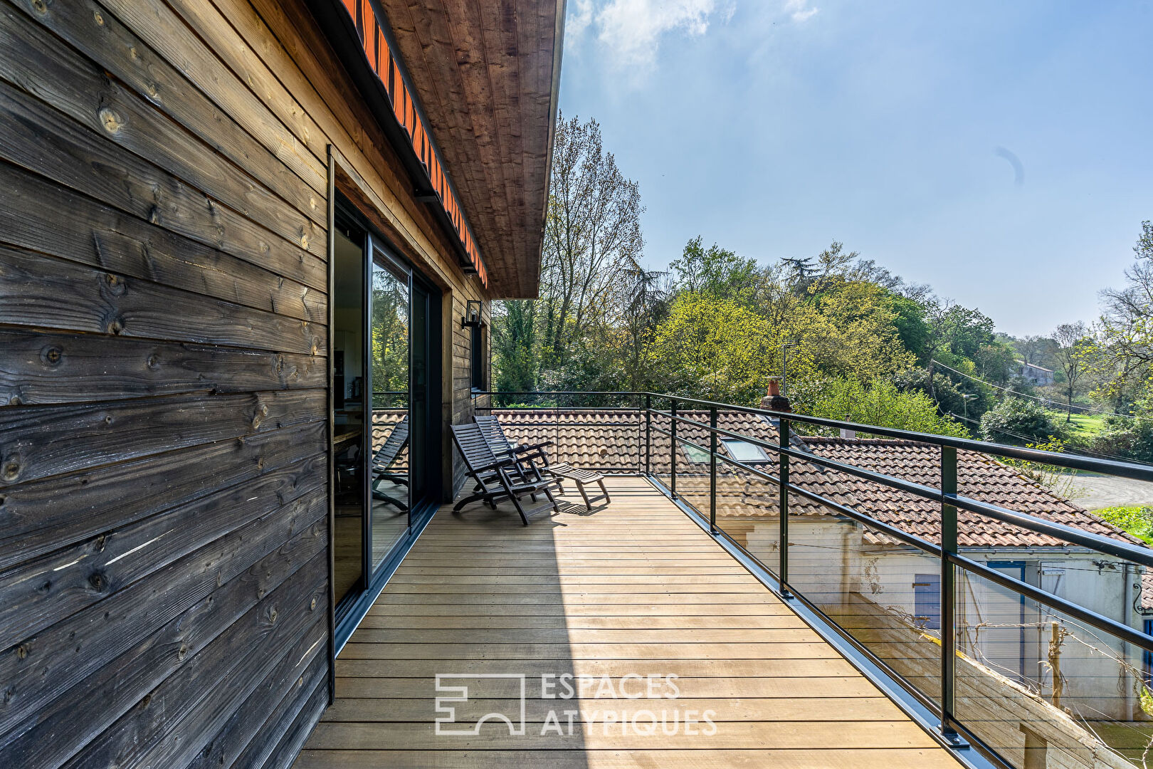 Déjà loué – Maison avec vue dans le vignoble nantais