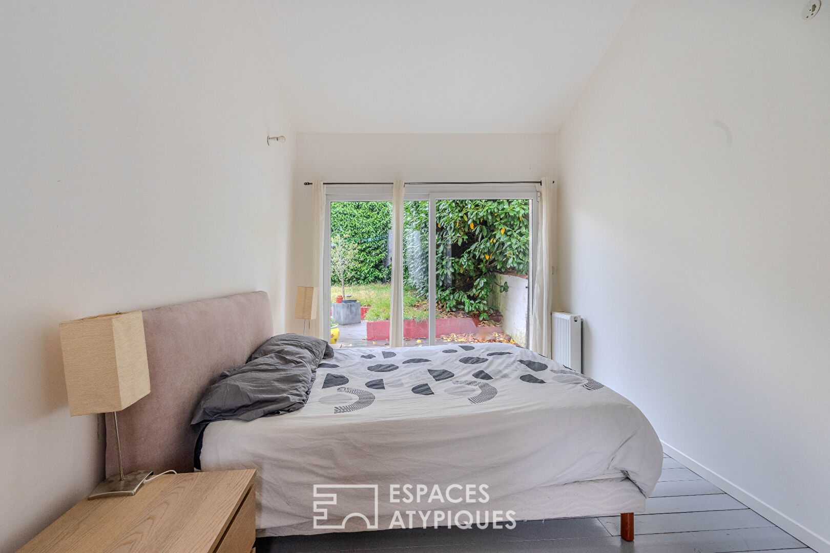 Maison au calme de son impasse dans le quartier Chantenay