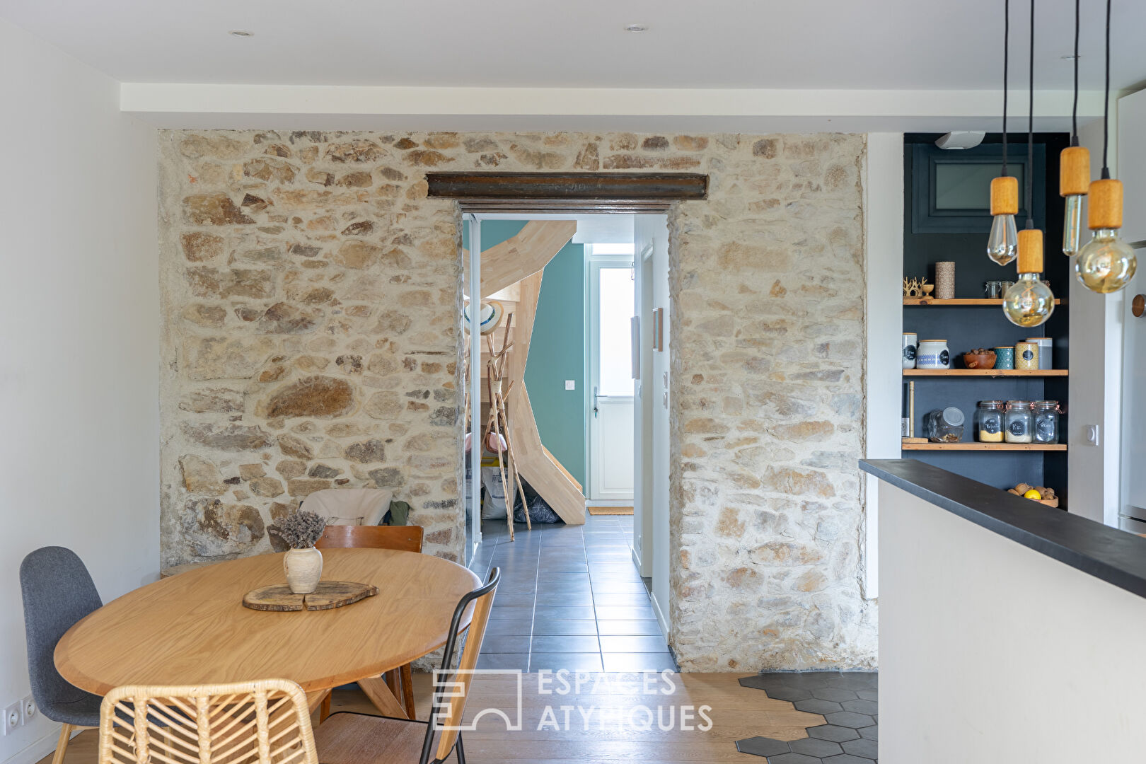 Maison de ville rénovée avec jardin au cœur du bourg de Saint-Herblain