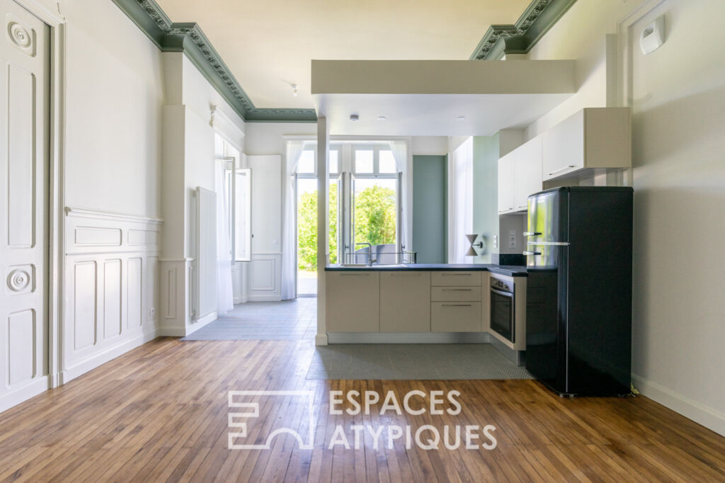 Superbe appartement en duplex dans un château