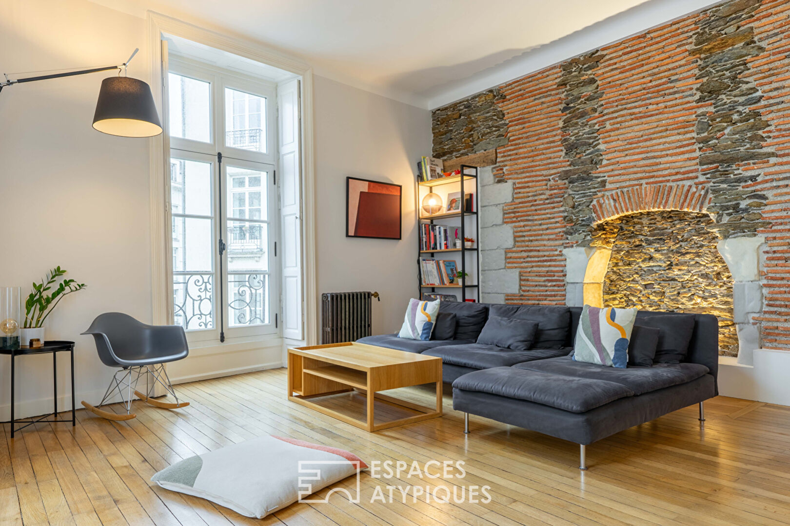 Appartement de charme de 110 m², hyper centre de Nantes