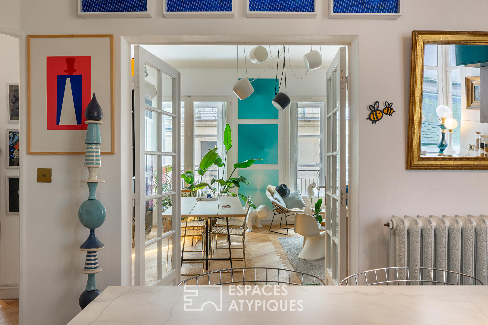 Apartment in the heart of Nantes Graslin/Royale with revisited urban charm