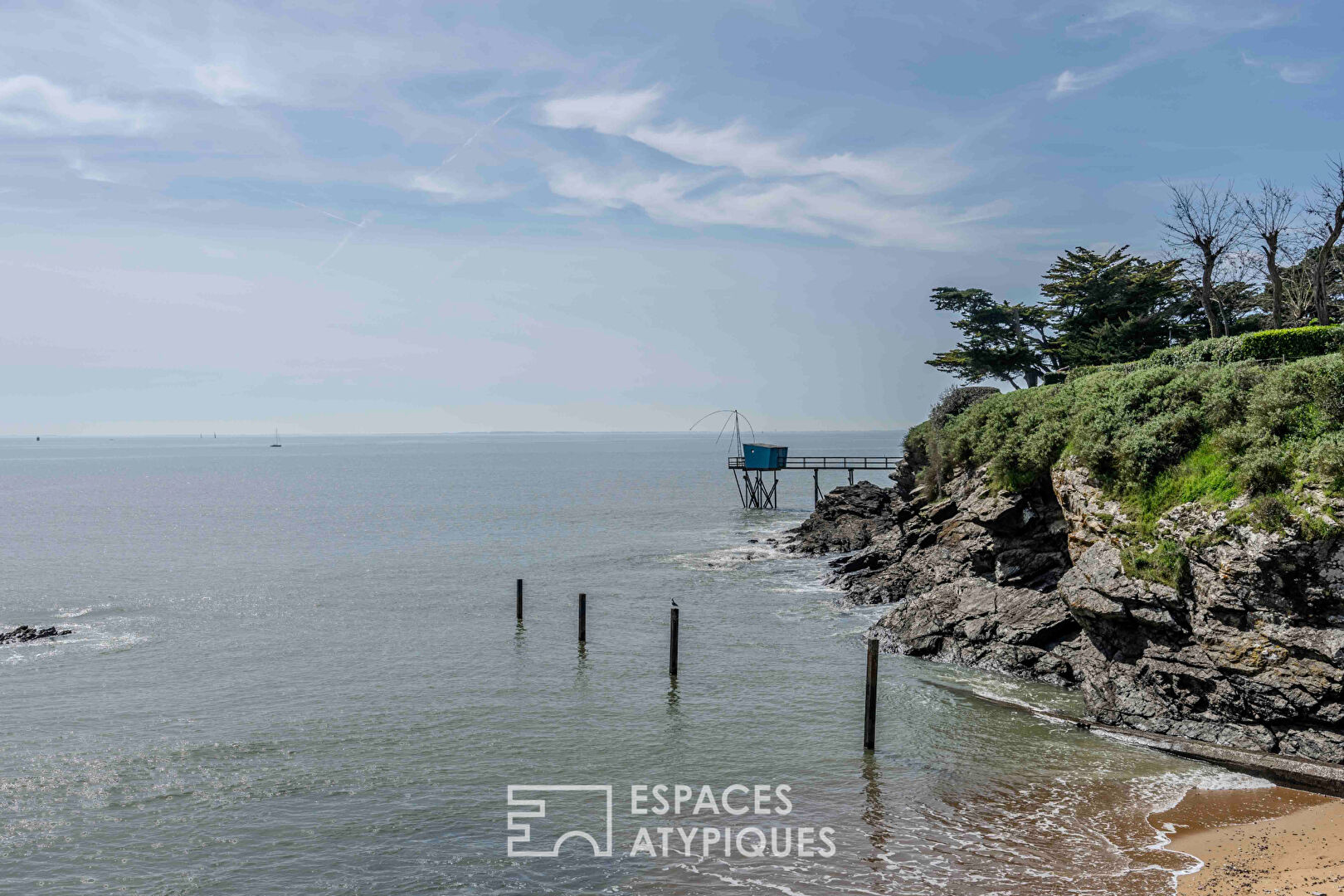 Dernier étage avec terrasse et vue sur l’océan au coeur de sainte marie