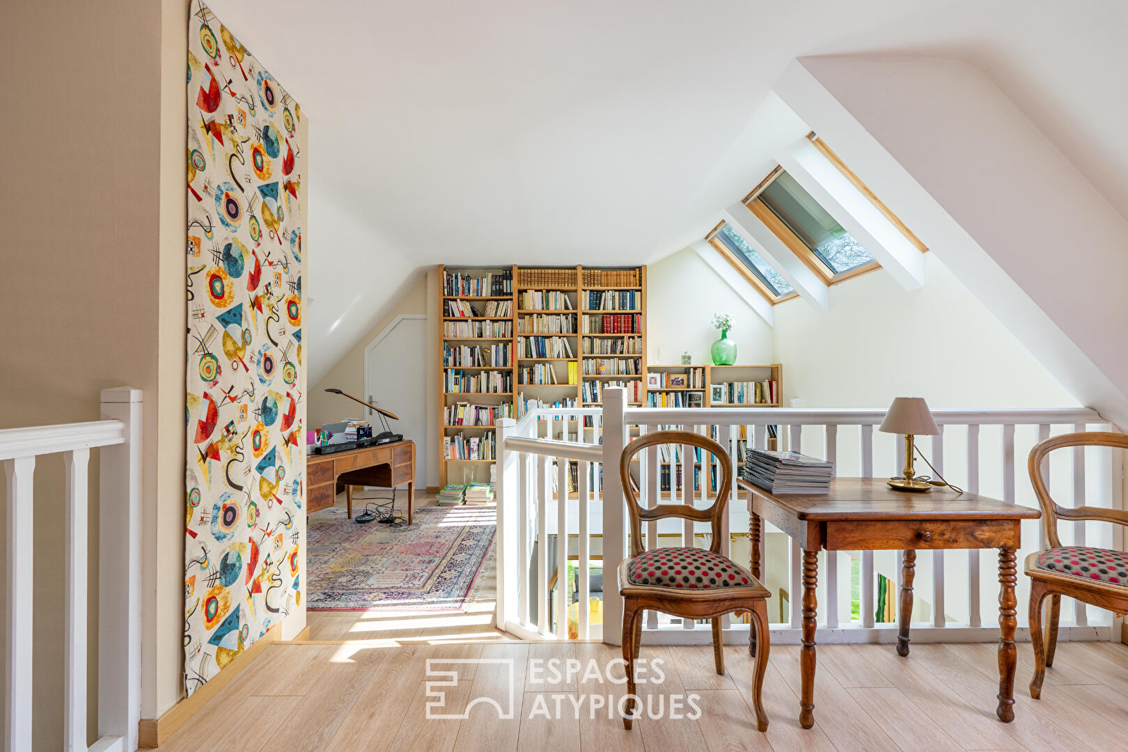 Belle maison dans son écrin de verdure