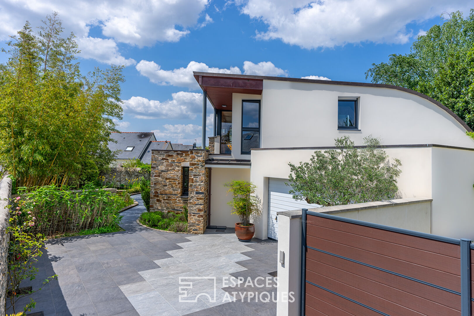 Maison d’Architecte avec jardin paysagé à Nantes