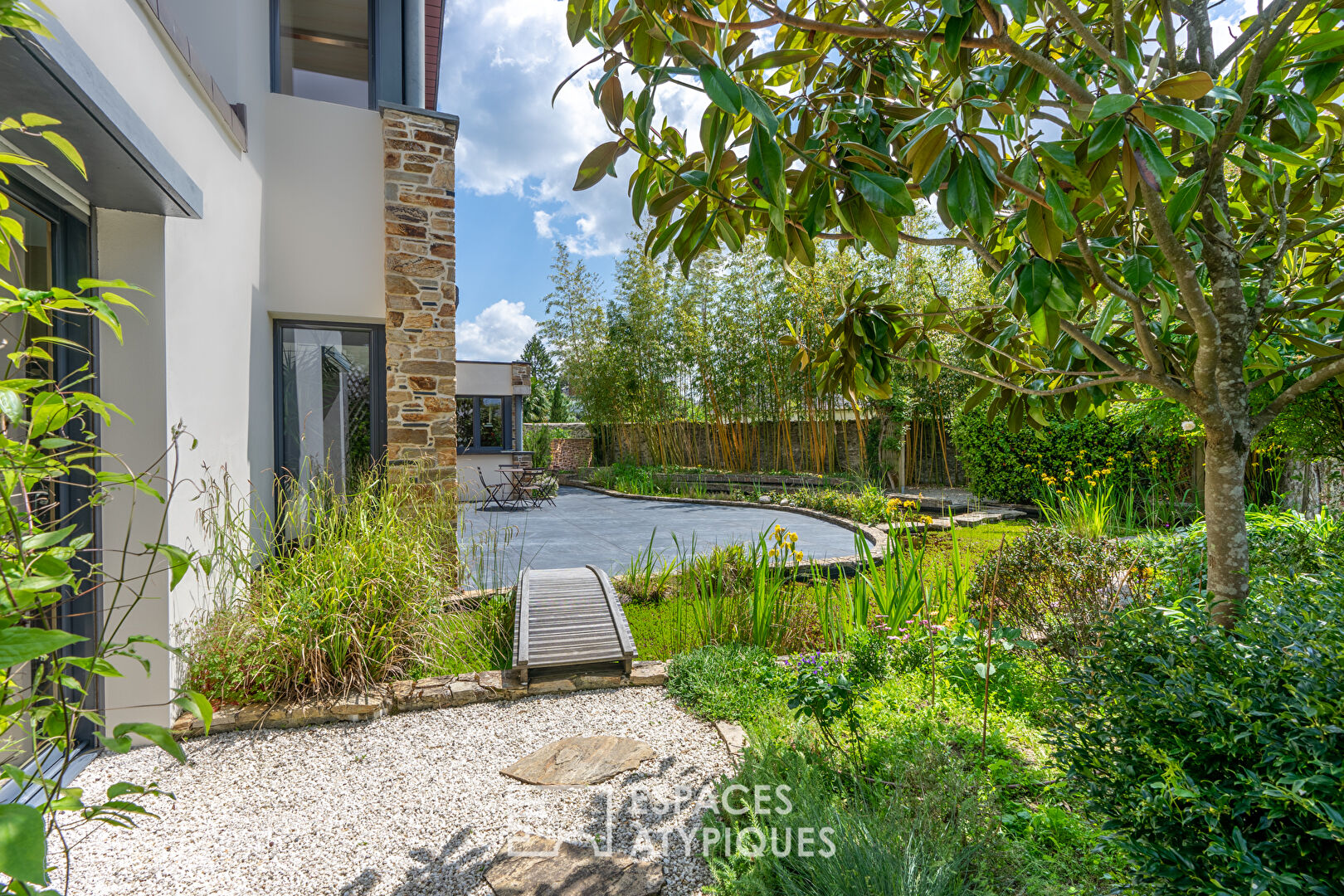 Maison d’Architecte avec jardin paysagé à Nantes