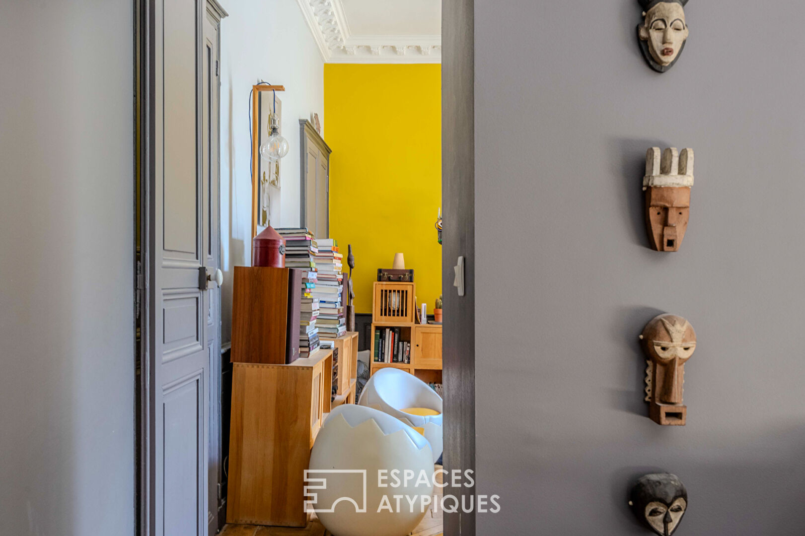 Ray of Sunshine in Graslin: Character Apartment of 168 sqm
