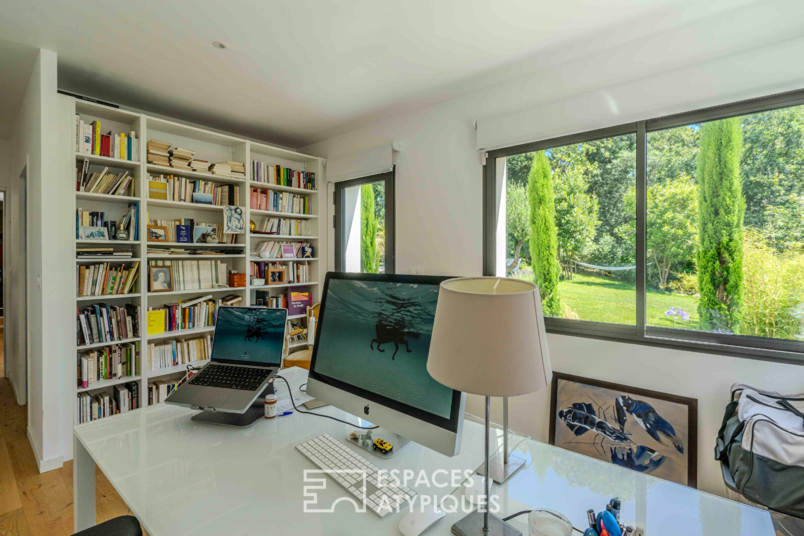 L’écrin : Maison contemporaine familiale tournée vers la nature et proche centre-ville