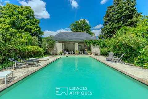 Manoir renové du XVIII et son parc proche commodités