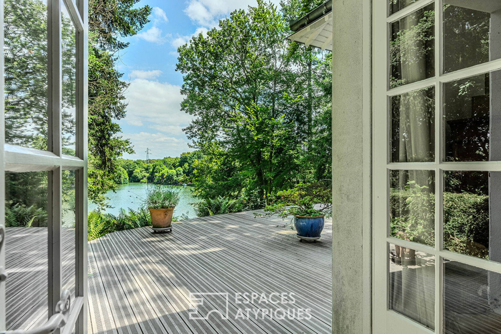 Propriété de charme vue exceptionnelle sur l’Erdre