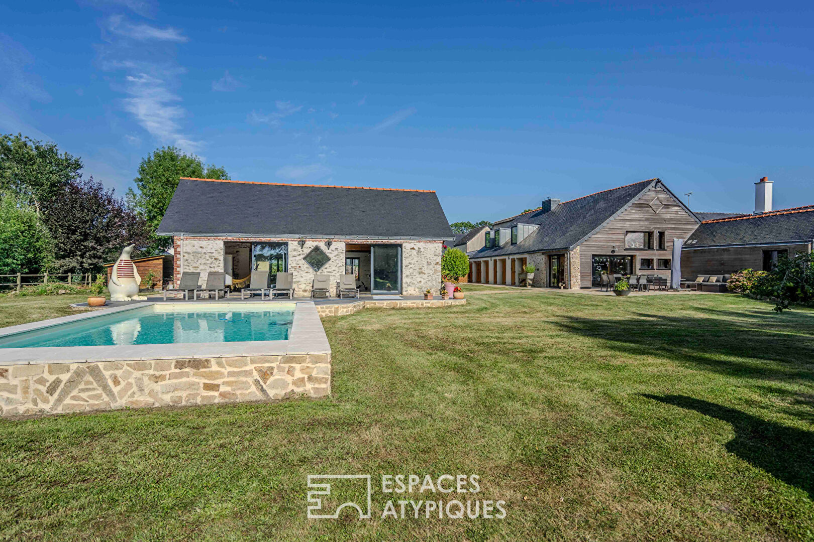L’Écrin de Rozé : maison d’architecte à Saint Joachim