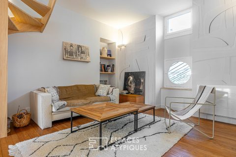 DUPLEX  d’exception (118 m2) rénové – vue rare sur Passage Pommeraye  Nantes