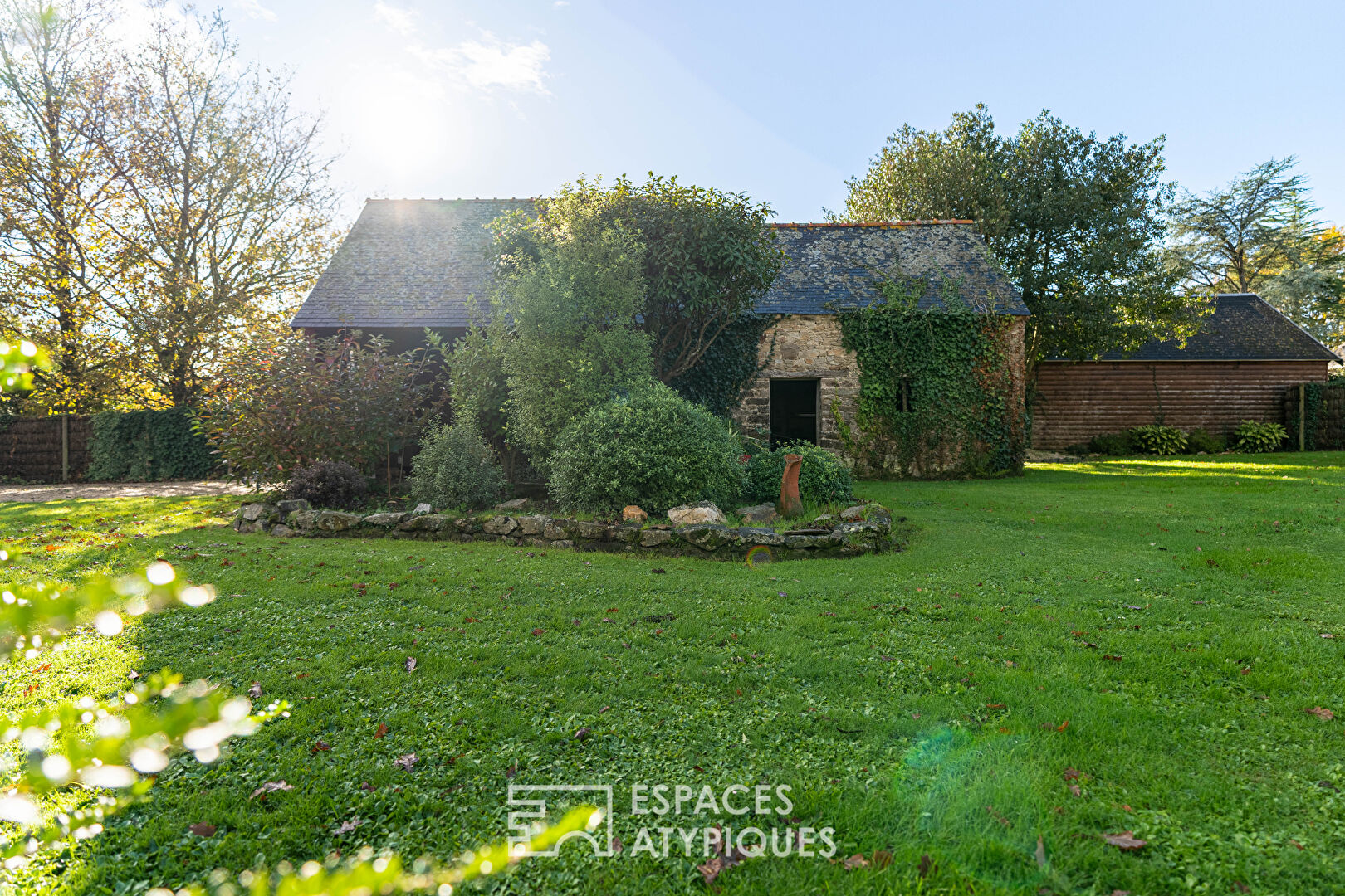 Longère de 200m2 à Herbignac sur parcelle paysagée