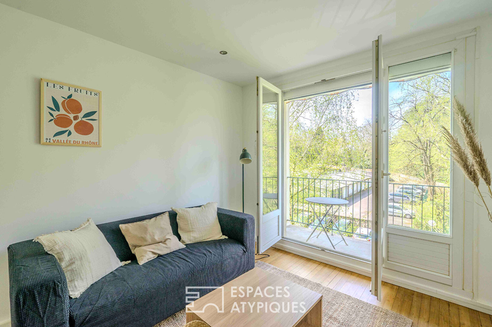 Appartement T3 meublé avec vue dégagée, parc de la Gaudinière