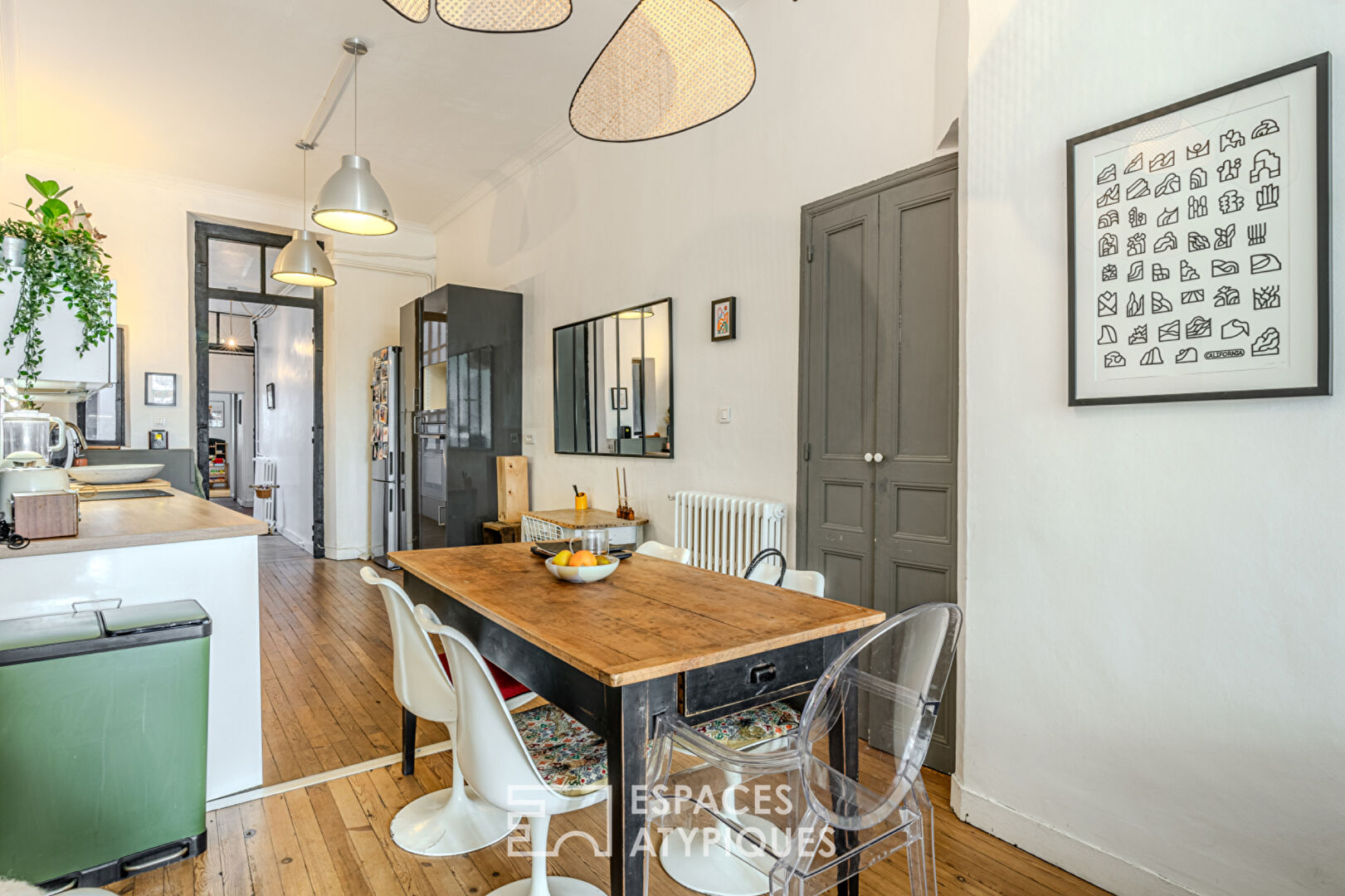 Appartement bords de Loire Nantes Centre 82 m2