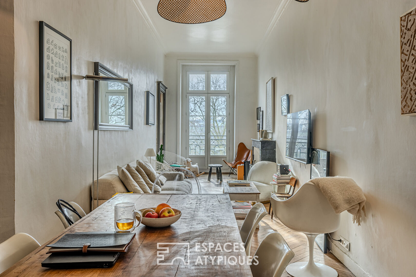Appartement bords de Loire Nantes Centre 82 m2