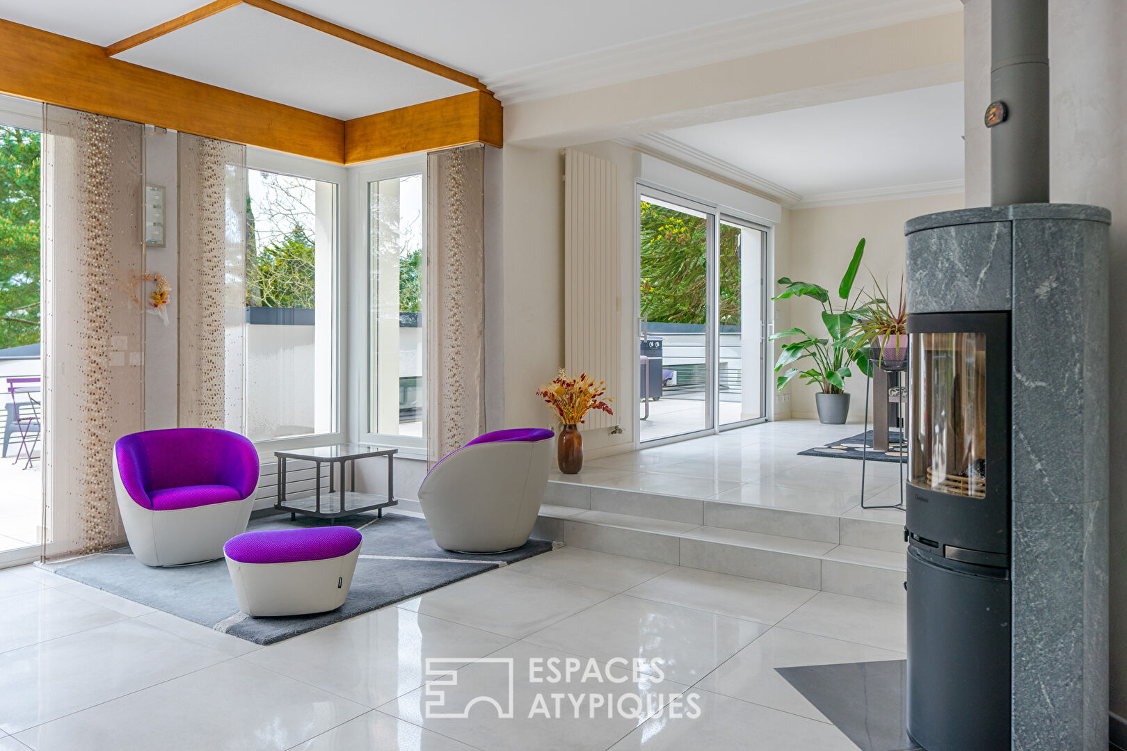 Grande maison familiale avec piscine intérieure – Orvault bourg