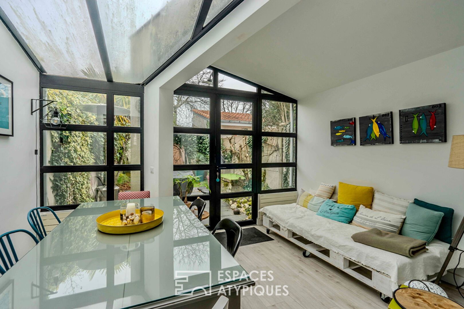 Esprit loft : Maisonnette de charme dans le centre du Pouliguen