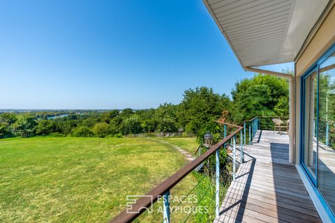 Propriété avec Vue exceptionnelle sur la vallée de la Loire – proche de  Nantes (44)
