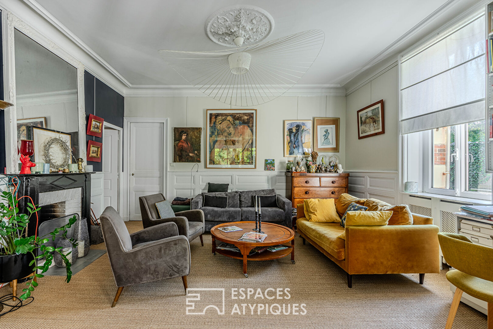 Appartement esprit maison dans cette maison de Maître