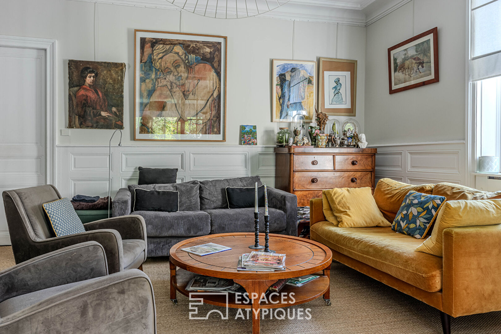 Appartement esprit maison dans cette maison de Maître