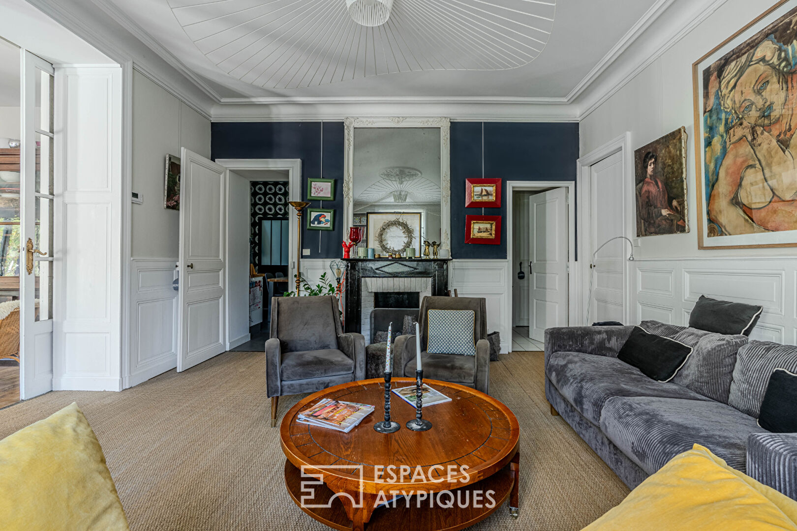 Appartement esprit maison dans cette maison de Maître