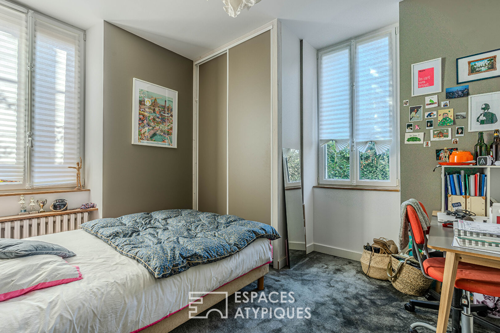 Appartement esprit maison dans cette maison de Maître