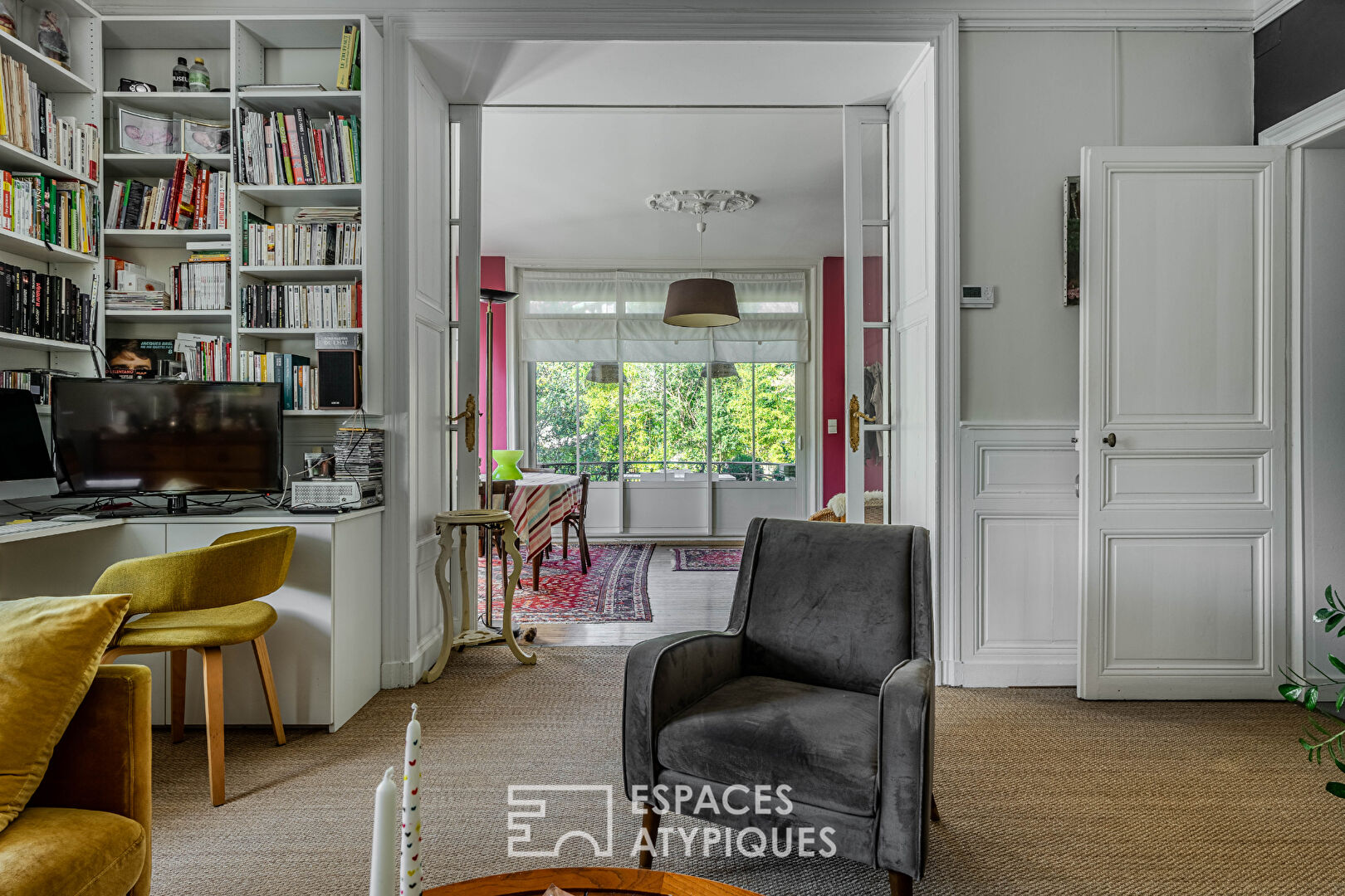 Appartement esprit maison dans cette maison de Maître
