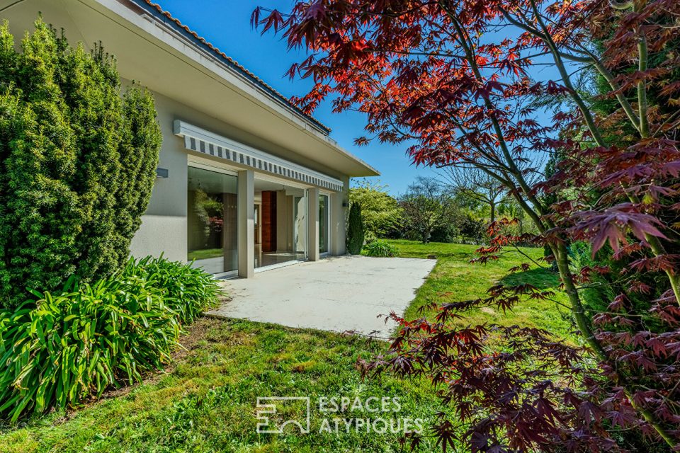 Maison d'architecte avec vue sur la vallée de la Loire