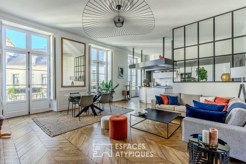 Appartement lumineux entièrement rénové – Nantes Graslin