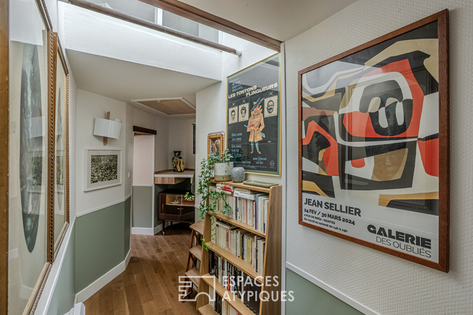 Refuge bohème en duplex sous les toits de Nantes – 6 pièces