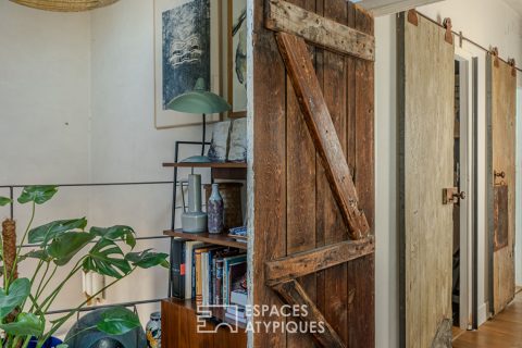 Bohemian refuge in duplex under the roofs of Nantes – 6 rooms