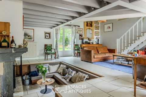 Ensemble d’exception bucolique et son gîte proche des canaux de l’Erdre