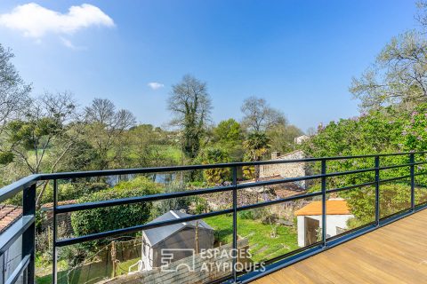 Maison de charme avec vue unique sur la Sèvre