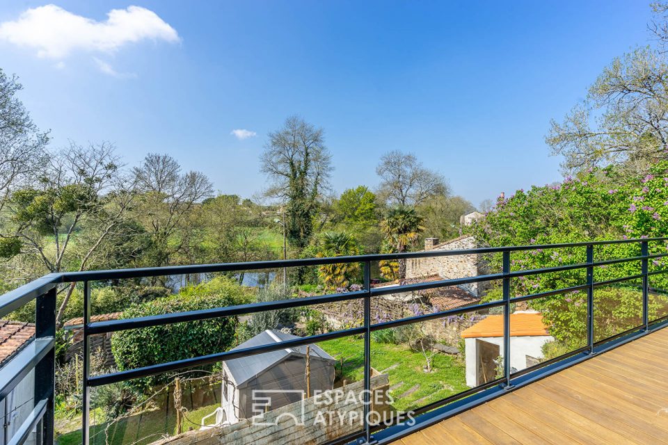 Maison de charme avec vue unique sur la Sèvre
