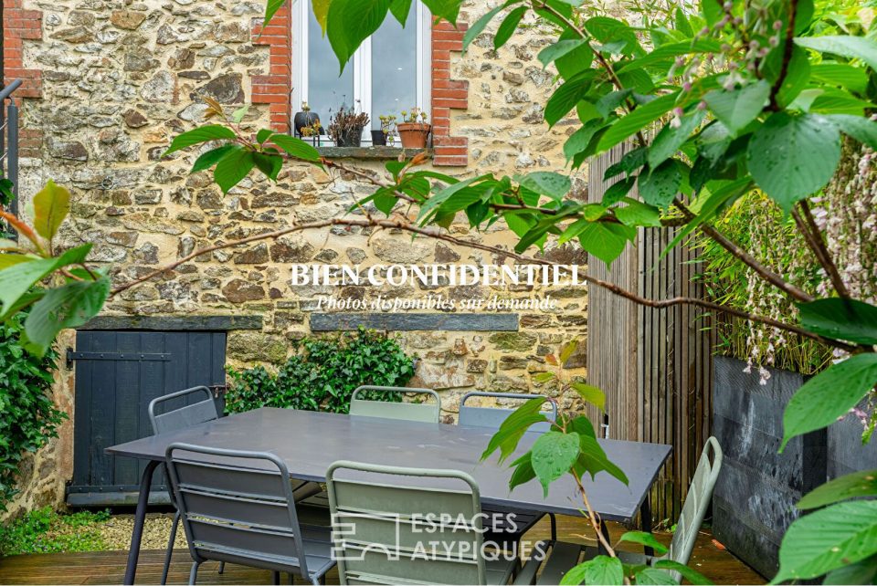Maison de charme avec jardin, terrasse et garage proche Nantes
