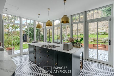 Sublime maison bourgeoise familiale vue Loire aux portes de Nantes