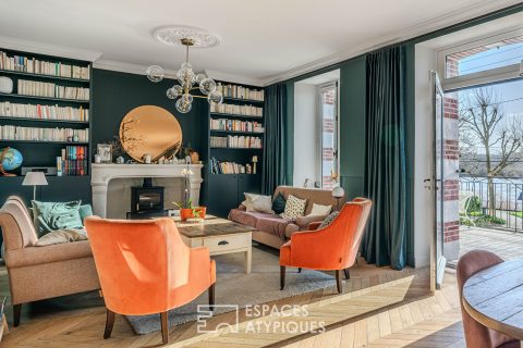 Vue Loire : élégante maison bourgeoise aux portes de Nantes