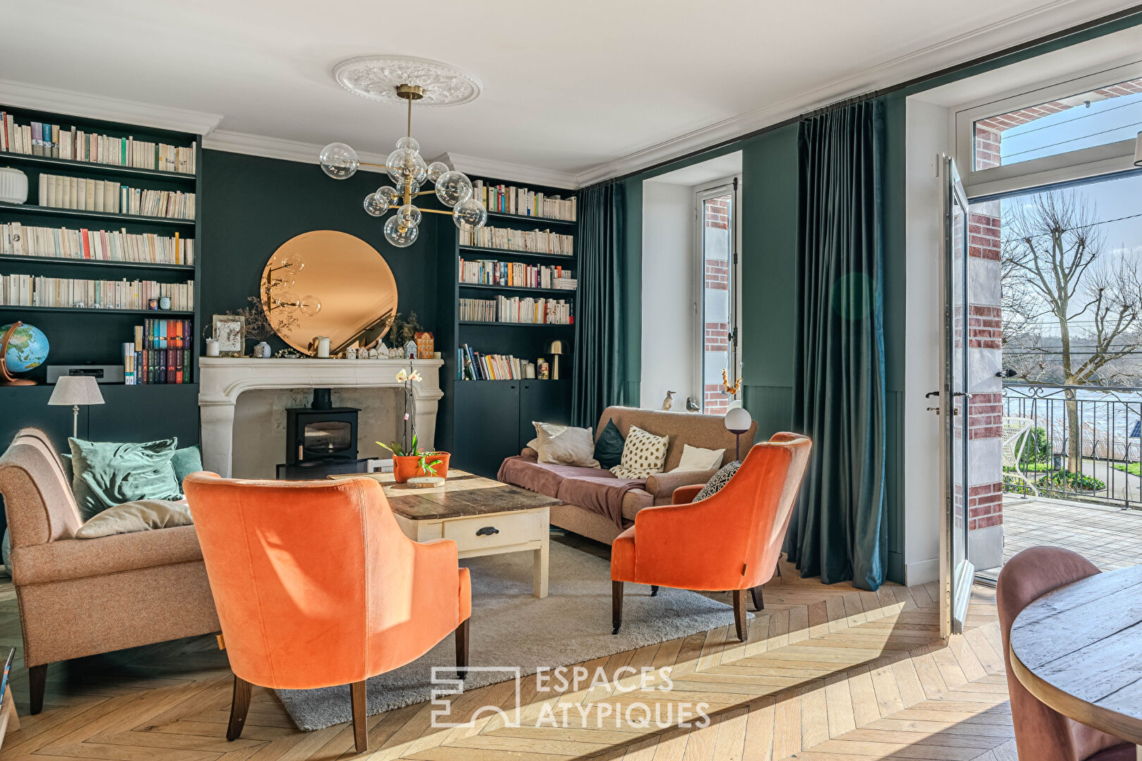Vue Loire : élégante maison bourgeoise aux portes de Nantes