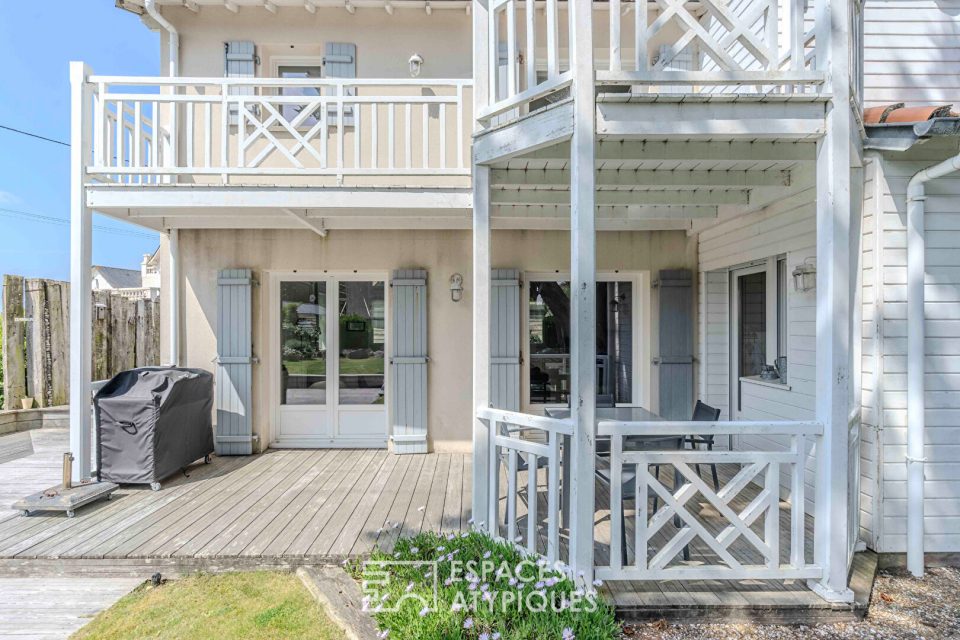 Élégante demeure balnéaire à 80 mètres de l'océan avec aperçu mer