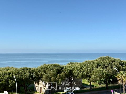 Bel appartement T2 en dernier étage avec vue mer