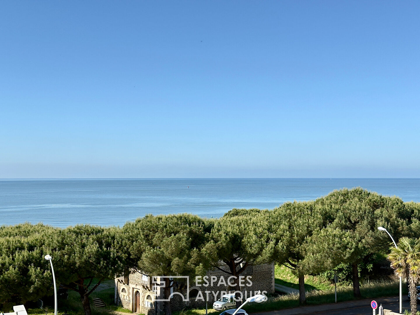 Bel appartement T2 en dernier étage avec vue mer