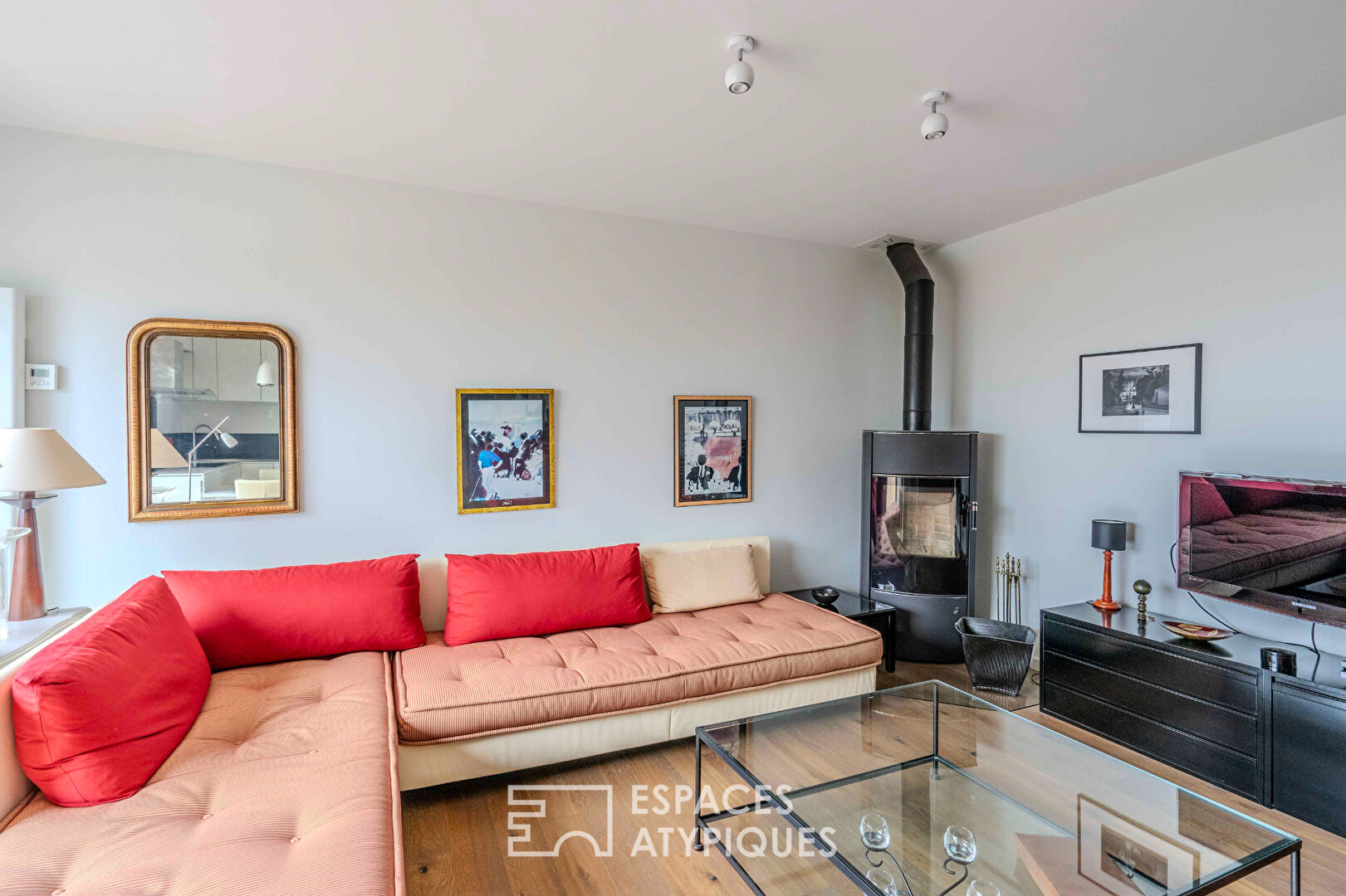 Bel appartement T2 en dernier étage avec vue mer