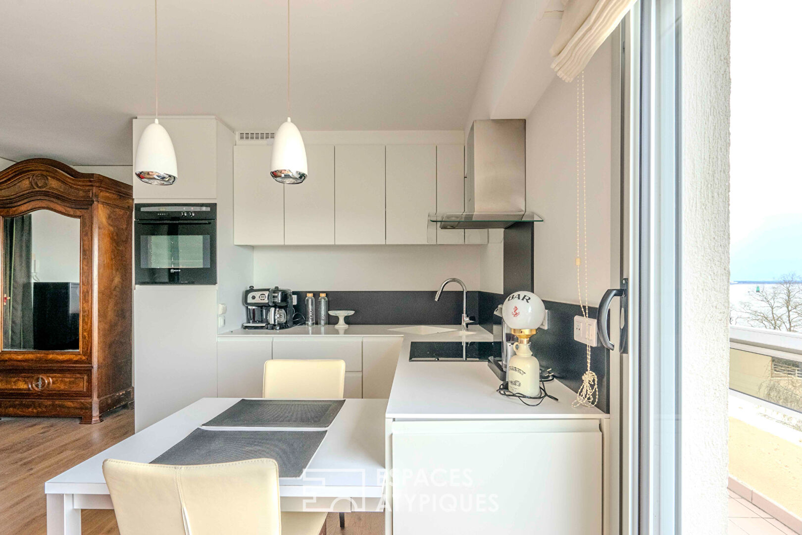Bel appartement T2 en dernier étage avec vue mer