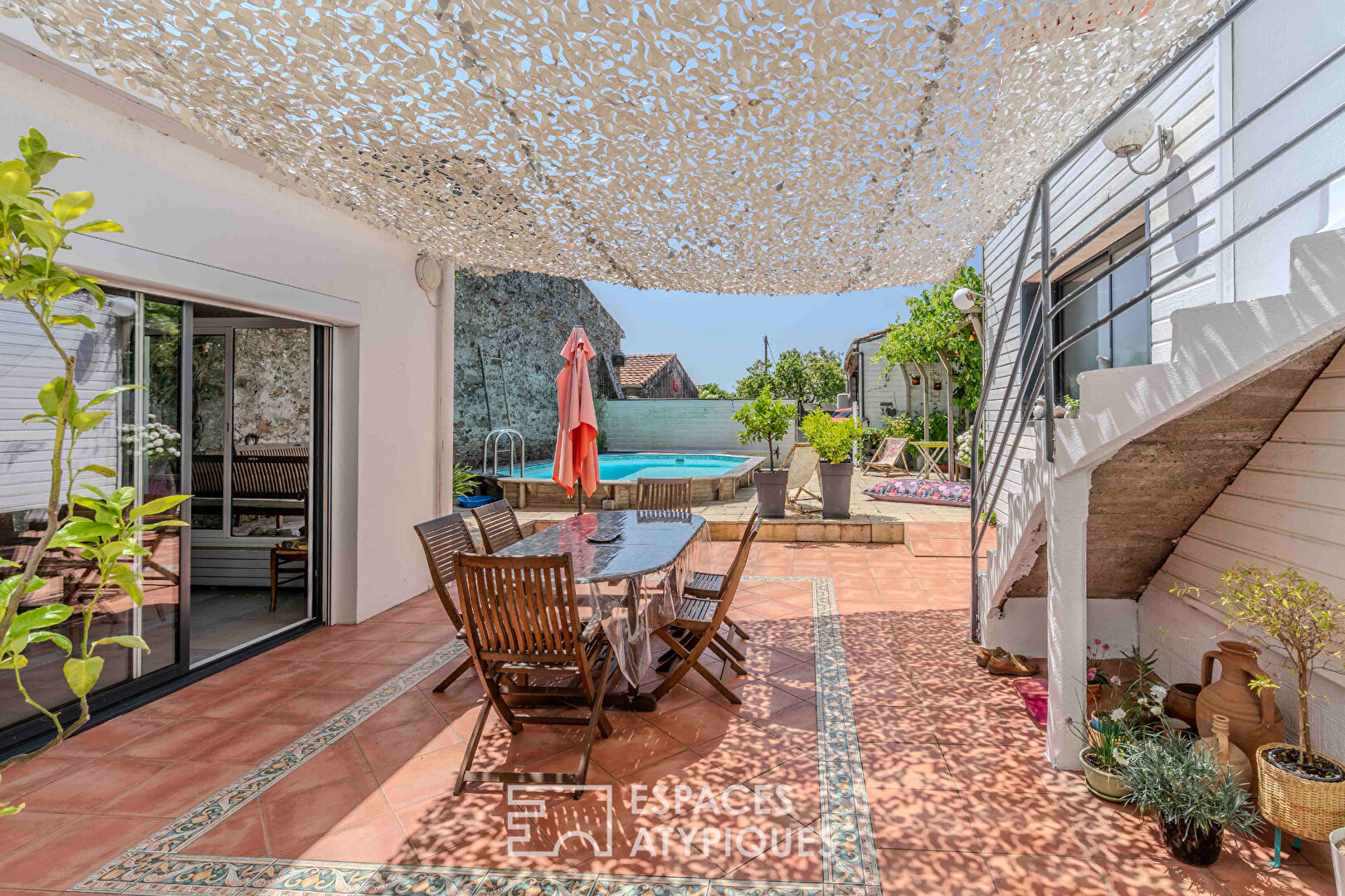 In Chauvé, live like a perpetual Sunday not far from the beaches.