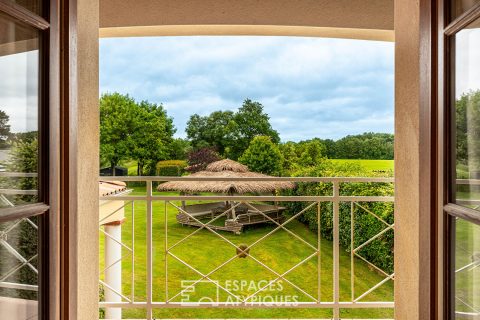Maison de caractère avec magnifique jardin arboré  aux portes de Nantes