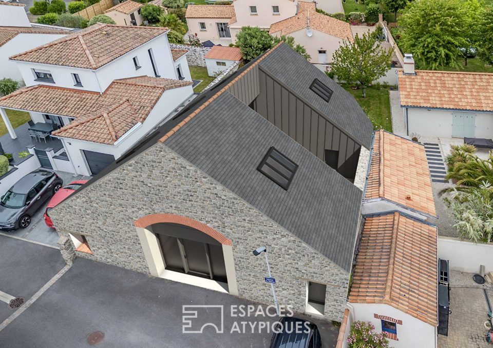 Projet de réhabilitation d'un bâtiment en pierre en loft contemporain d'exception